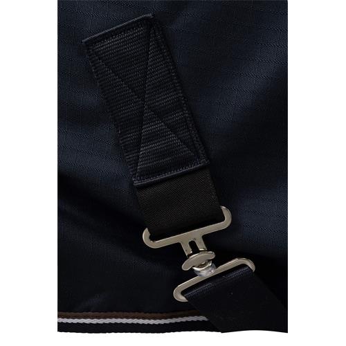 Nepromokavá deka s krkem Horze Glasgow AW 25/26, 200gr, modrá - vel. 155/205 cm Deka s krkem Horze AW 25/26 Glasgow, 200g, modrá, vel. 155/205 cm XX