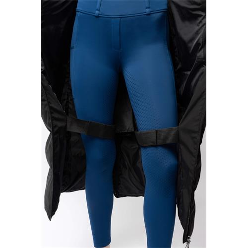 Dětský zimní kabát Horze Paloma AW 25/26, černý - vel. 146/152 Kabát dětský Horze AW 25/26 Paloma, černý, vel. 146/152 XX