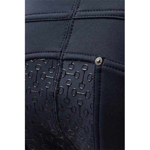 Dětské termorajtky Horze Rhea AW 25/26, modré - vel. 134/140 Termorajtky dětské Horze AW 25/26 Rhea, modré, vel. 134/140