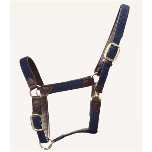 Ohlávka pro koně Kentucky Nylon - tmavě modrá, vel. Full Ohlávka pro koně Kentucky Nylon, tm. modrá, vel. Full