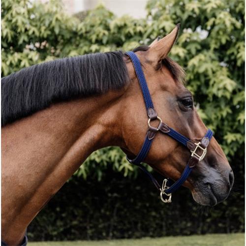 Ohlávka pro koně Kentucky Nylon - tmavě modrá, vel. Full Ohlávka pro koně Kentucky Nylon, tm. modrá, vel. Full
