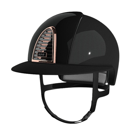 Jezdecká přilba KEP Cromo 2.0 Shine Nero Swarovski Polo, černá, M Jezdecká přilba KEP Cromo 2.0 Shine Nero Swarovski Polo, černá, M