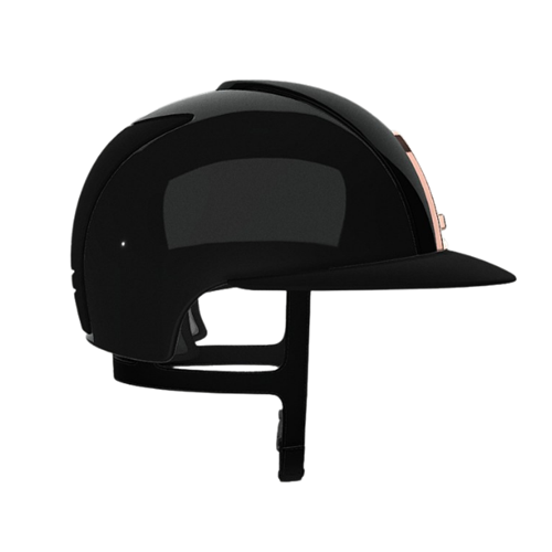Jezdecká přilba KEP Cromo 2.0 Shine Nero Swarovski Polo, černá, M Jezdecká přilba KEP Cromo 2.0 Shine Nero Swarovski Polo, černá, M