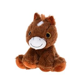 Koník plyšový se zvukem, 14 cm