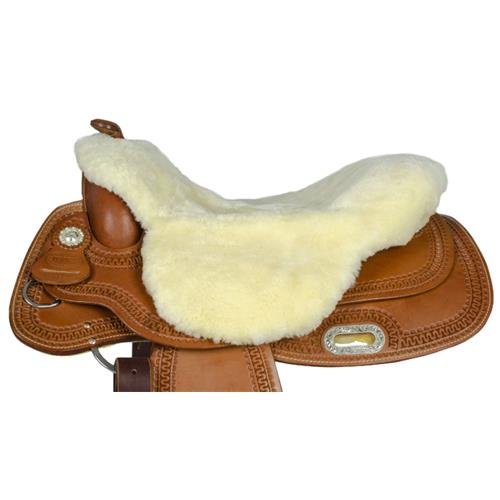 Beránek Merino na westernové sedlo Pool's, krémový Beránek Merino na westernové sedlo Pool's, krémový