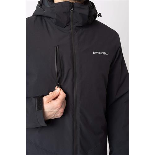 Pánská parka B Vertigo Milo, antracitová - vel. 54 Parka pánská B Vertigo Milo, antracitová, vel. 54