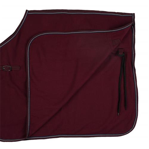 Bederní fleecová deka Horze Kiel, vínová - vel. Pony Bederní fleecová deka Horze Kiel, vínová, vel. Pony