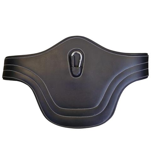 Protiokopávací podbřišník QHP Luxury, černý - vel. 120 cm Podbřišník protiokopávací QHP Luxury, černý, vel. 120 cm