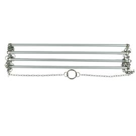 Držák podsedlových deček, stříbrný