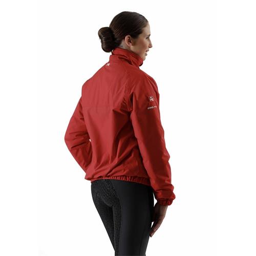 Nepromokavá bunda Premier Equine Pro Rider UNI, červená - vel. L Bunda Premier Pro Rider UNI, červená, vel. L