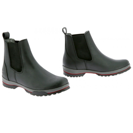 Zimní perka Equitheme, s kožíškem, černá