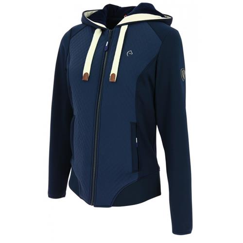 Dámská jezdecká mikina Equitheme  Phoebe, černá - vel. L Bunda dámská Equitheme Phoebe, černá, vel. L