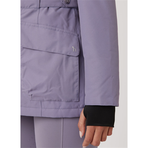 Zateplená dámská bunda Horze Jadine, fialková - vel. 36 Bunda dámská Horze Jadine, fialková, 36