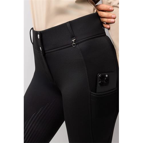 Dámské termorajtky Horze Mira, černé - vel. 40 Termorajtky dámské Horze Mira, černé, 40