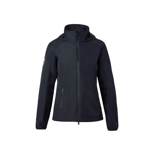 Dámská nepromokavá větrovka Horze Stella, modrá - vel. 34 Bunda dámská Horze Stella, modrá, 34