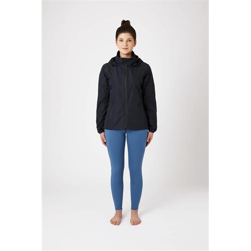 Dámská nepromokavá větrovka Horze Stella, modrá - vel. 34 Bunda dámská Horze Stella, modrá, 34