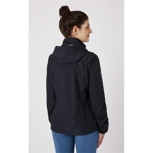 Dámská nepromokavá větrovka Horze Stella, modrá - vel. 34 Bunda dámská Horze Stella, modrá, 34