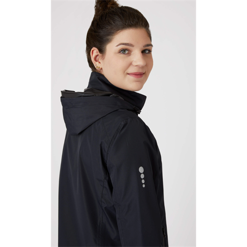 Dámská nepromokavá větrovka Horze Stella, modrá - vel. 34 Bunda dámská Horze Stella, modrá, 34