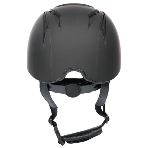 Jezdecká přilba Harrys Horse Challenge - šedo-černá, vel. L/XL SLEVA - II. jakost Jezdecká přilba Harrys Horse Challenge, černá - zadní pohled