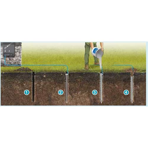 Bentonit pro zlepšení vodivosti u zemnicích tyčí, 30 kg Bentonit pro zlepšení vodivosti u zemnicích tyčí, 30 kg