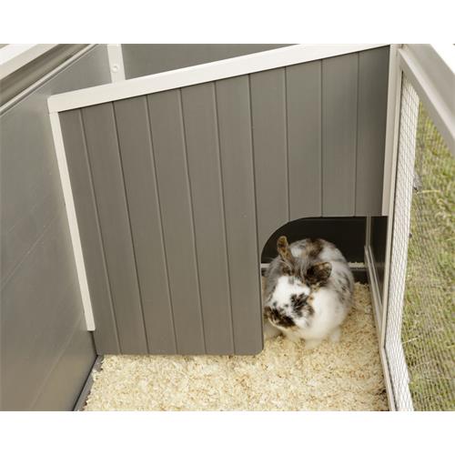 Plastová ECO králíkárna Samy 116×57×82 cm Plastová ECO králíkárna Samy 116×57×82 cm