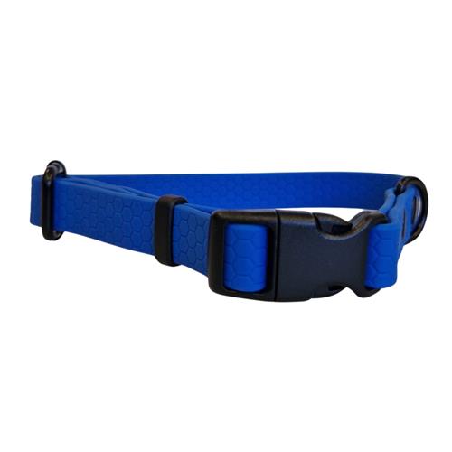 Vinylový modrý obojek - 30-40 cm / 2 cm Vinylový obojek modrý 30-40 cm / 2 cm