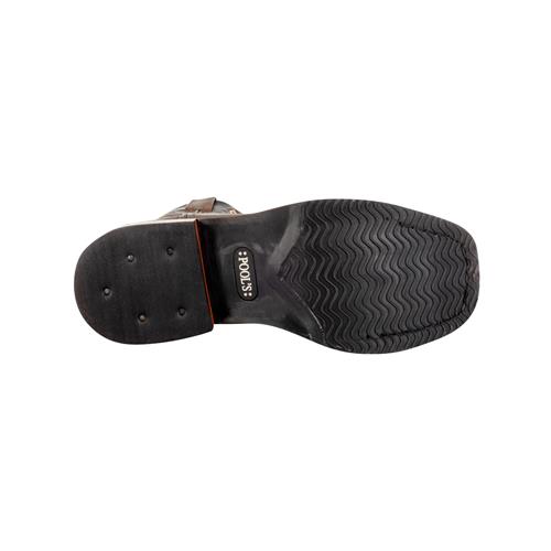 Westernové boty Pools, hnědo-tyrkysové - vel. 46 Boty westernové Pool´s Stivaletto, vel 46