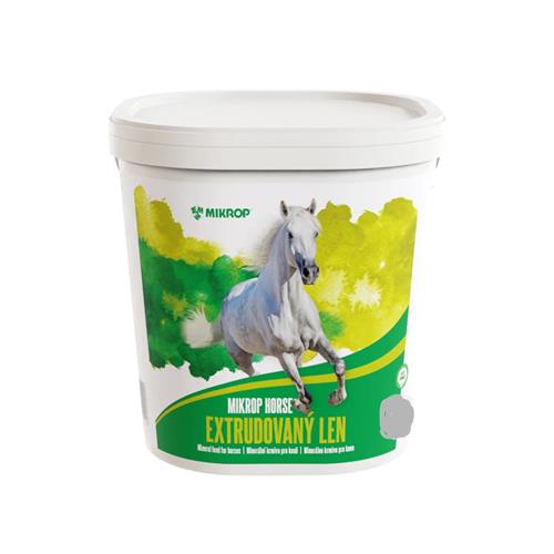 Len extrudovaný, dopl. krmivo Mikrop, 2 kg - Před expirací nebo datem minimální trvanlivosti Len extrudovaný, dopl. krmivo Mikrop, 2 kg