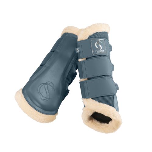 Kamaše Eskadron Sports Mesh Fauxfur S/S 25, světle modré, Full Kamaše Eskadron Sports Mesh Fauxfur S/S 25, světle modré, Full