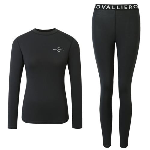 Dámské termoprádlo Covalliero AW 2025/26, černé - vel. S Termoprádlo dámské Covalliero AW 25/26, vel. S