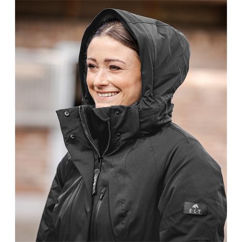 Zimní dámský kabát ELT AW 2025/26 Opal, černý - Vel. L Kabát ELT Opal AW25/26, černý, vel. L
