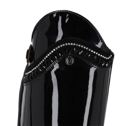 Jezdecké boty QHP Lamira, černé - vel. 41 Boty jezdecké QHP Lamira, černé, vel. 41