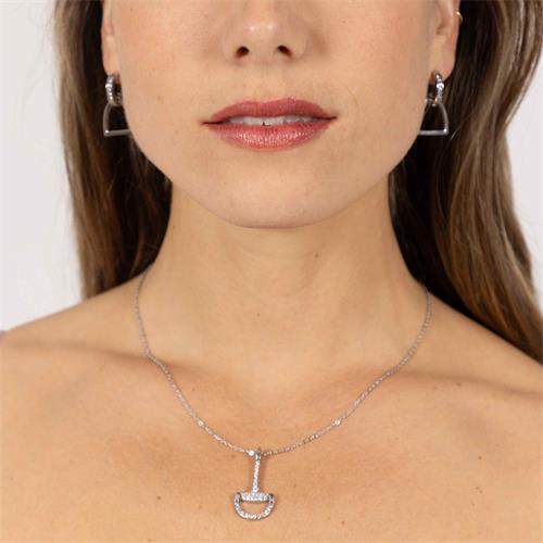 Řetízek s udidlem HV Polo Lotta, stříbrný Řetízek s udidlem HV Polo Lotta, stříbrný