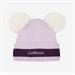 Dětská čepice LeMieux Double Pom AW 25/26, fialová Dětská čepice LeMieux Double Pom AW 25/26, fialová