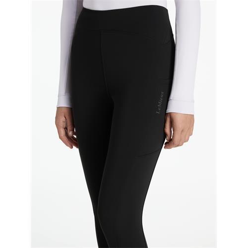 Dětské jezdecké leginy LeMieux Nell AW 25/26, černé - 9-10 let Dětské legíny LeMieux Nell AW25, černé, 9-10 let
