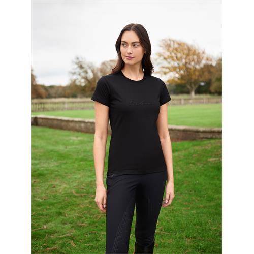 Dámské triko LeMieux Classic AW 25/26, černé - vel. 42 Tričko LeMieux Classic AW25, černé, vel. 42