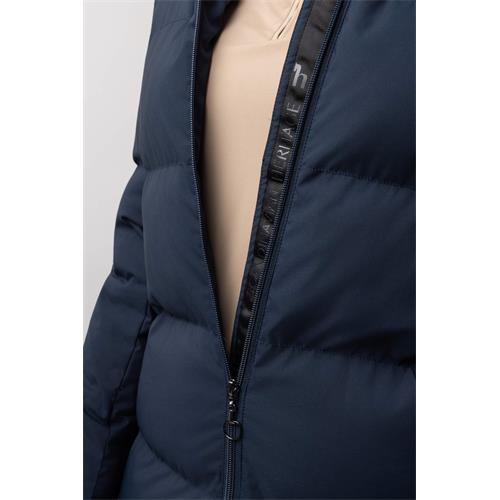Zimní dámský kabát Horze Paloma AW 25/26, tmavě modrý - vel. 36 Kabát dámský Horze AW 25/26 Paloma, modrý, vel. 36