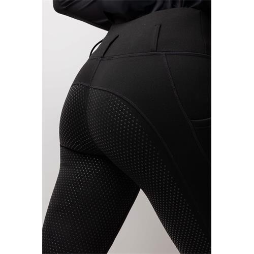 Dámské termolegíny Horze Greta AW 25/26, černé - vel. 34 Termolegíny dám. Horze AW 25/26 Greta, černé, vel. 34