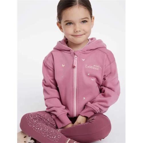 Dětská mikina LeMieux Mini Charlie, růžová - vel. 3-4 let Mikina dětská LeMieux Mini Charlie, růžová, vel. 3-4 let