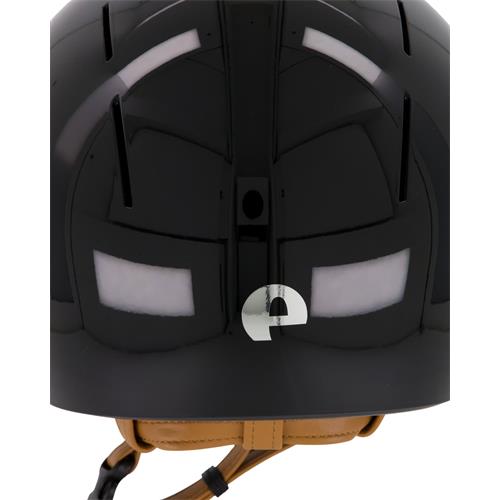 Jezdecká bezpečnostní přilba KEP Smart Nova Polish Polo, černá, vel. M Jezdecká bezpečnostní přilba KEP Smart Nova Polish Polo, černá, vel. M