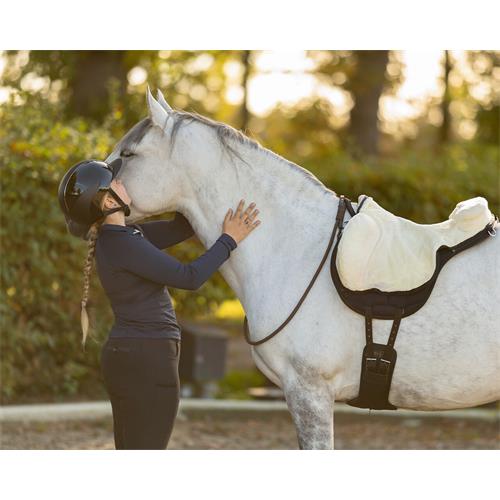 Kruh na krk QHP Liberta, hnědý Kruh na krk QHP Liberta, hnědý