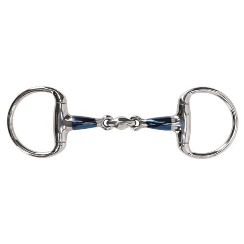 Udidlo oliva QHP 2 x lomenné, Sweet Iron - vel. 11,5 cm Udidlo oliva QHP 2 x lomenná, sweet iron, vel. 11,5 cm