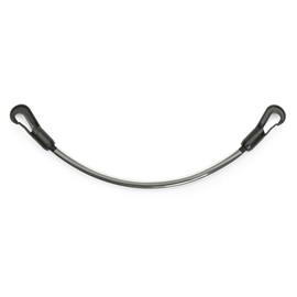 Pásek pod ocas k dekám na koně QHP, černý, 50 cm