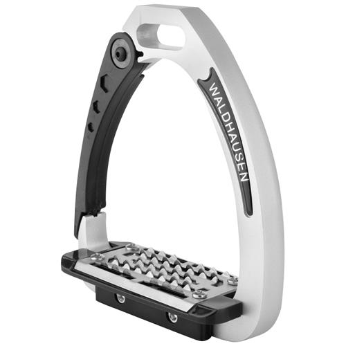 Bezpečnostní třmeny Waldhausen Pro, šedé, 11 cm Bezpečnostní třmeny Waldhausen Pro, šedé, 11 cm