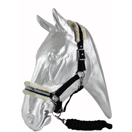 Set ohlávkový Kentaur s beránkem, černý