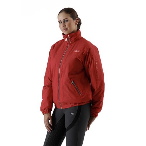 Nepromokavá bunda Premier Equine Pro Rider UNI, červená - vel. M Bunda Premier Pro Rider UNI, červená, vel. M