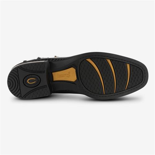 Jezdecká perka Horze Paddock se zipy, černá - černé, vel. 37 Perka Horze Paddock se zipy, černé, vel. 37