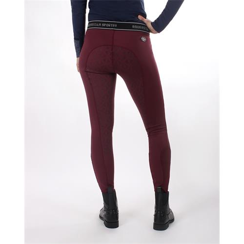 Termolegíny dámské QHP Porto, vínové - vel. 40 Termolegíny dámské QHP Porto, vínové, vel. 40