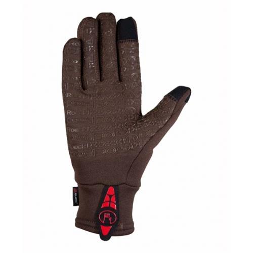 Zimní jezdecké rukavice Roeckl Weldon, hnědé - vel. 7,5 Rukavice zimní Roeckl WELDON, hnědé, 7,5