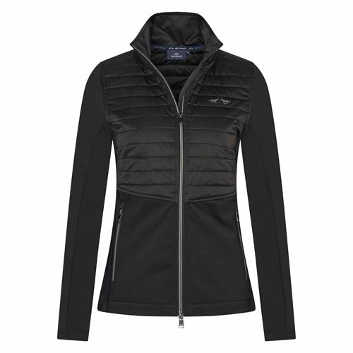 Dámská softsheelová jezdecká bunda HV Polo Diane, černá - černá, vel. S Bunda dámská HV Polo Diane, černá, S